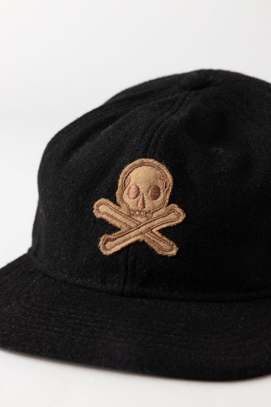 The Wool Blend Cap (Black)