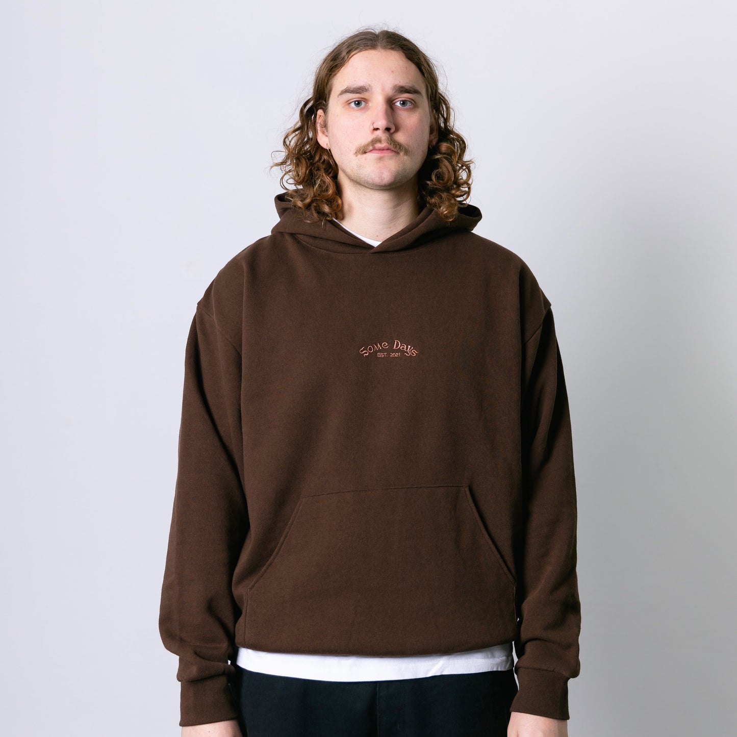 Emblem Hoodie (Brown)