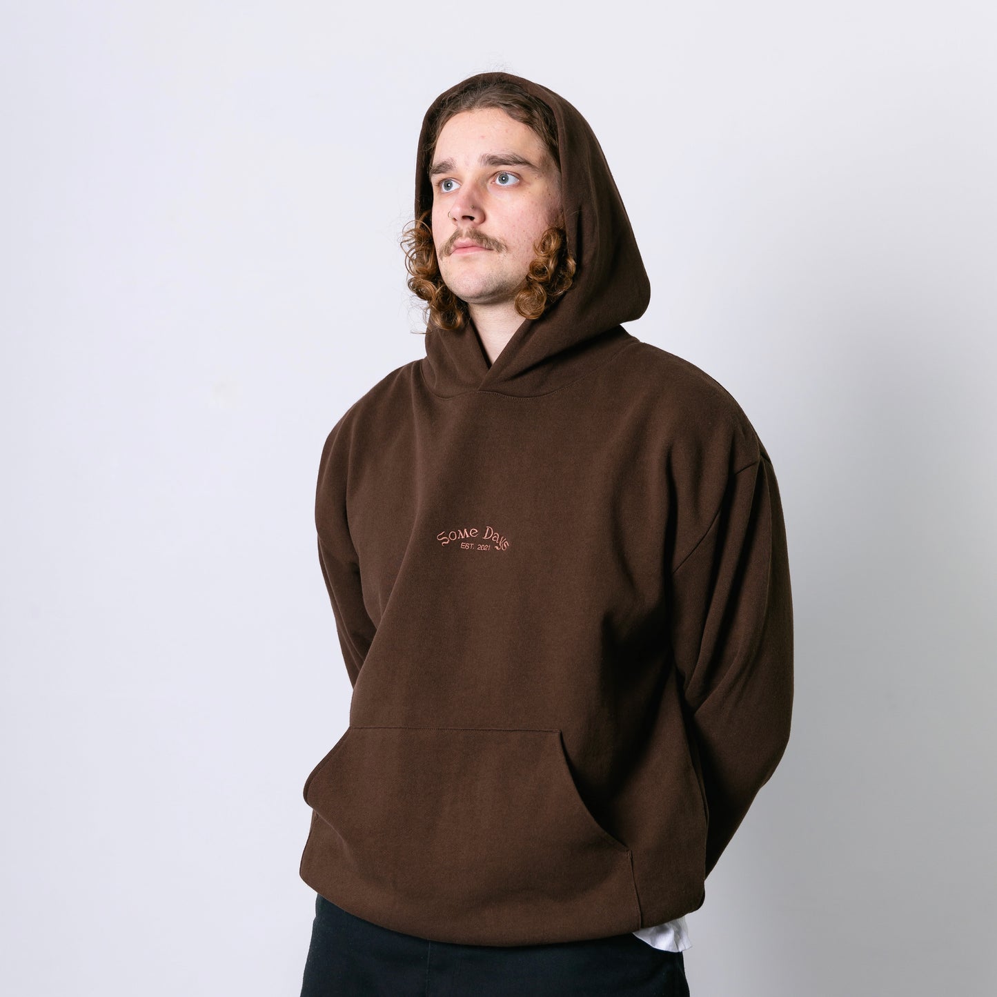 Emblem Hoodie (Brown)